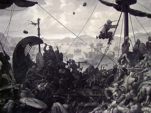 Battle of Hafrsfjord - Wikipedia