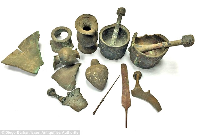 700-year-old hand grenade used during the Crusades is found in the sea off  Israel | Daily Mail Online