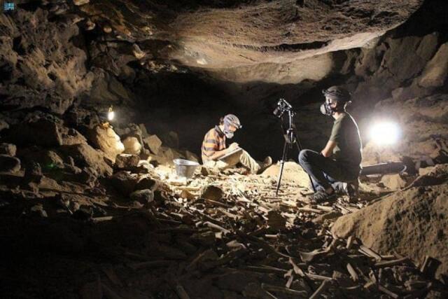 Explorers delve into the awe-inspiring depths of Saudi Arabia's Umm Jirsan lava tube system, uncovering its ancient secrets