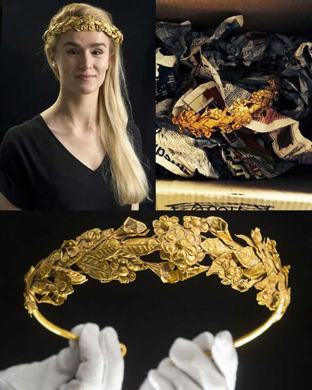 Unearthed Treasure: The Story of a 2,300-Year-Old Ancient Greek Gold Crown