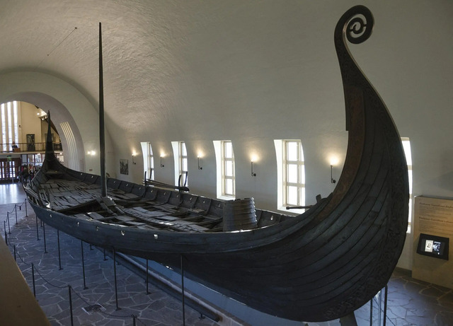 The Oseberg ship, beautifully restored, displayed in its full glory at the former Viking Ship Museum. (Photo: Petter Ulleland / CC BY-SA 4.0)