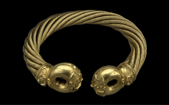 Unearthed in 1950, the ‘Great Torc’ stands as one of the site’s most remarkable finds.