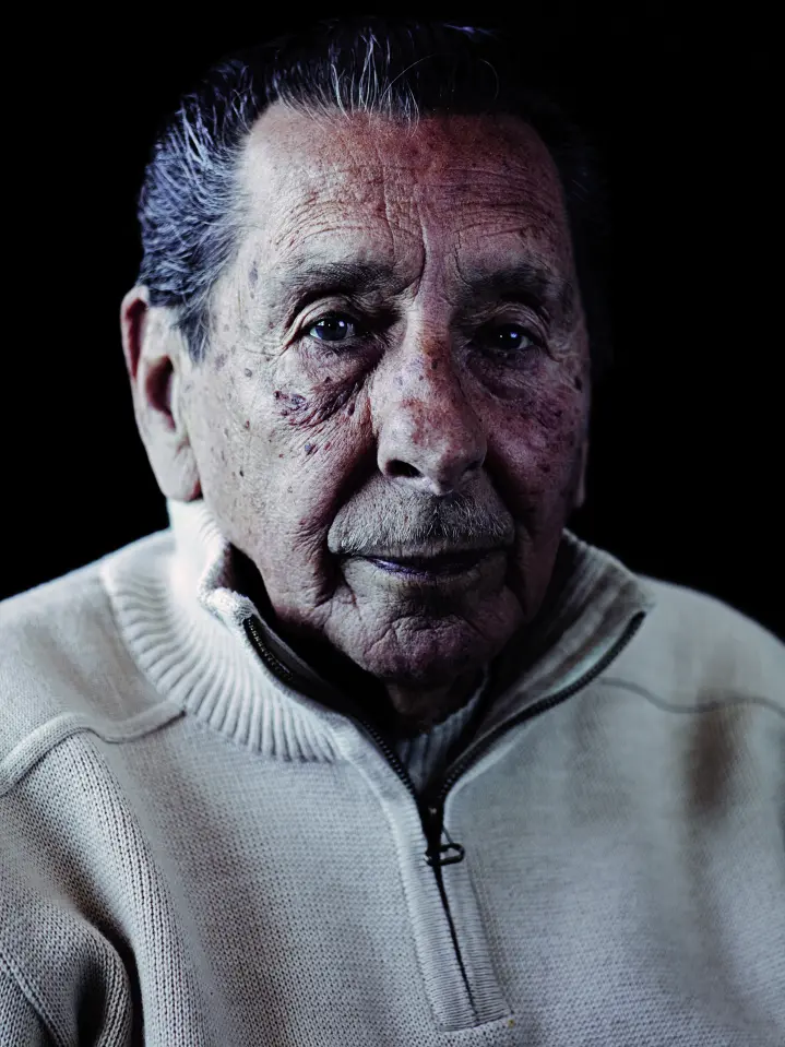 Alcides Ghiggia—forever the villain in Brazil—his decisive goal in the 1950 World Cup final is still unforgiven by Brazilian fans. Credit: Michael Donald