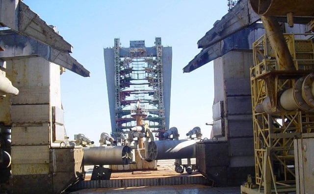 Baikonur’s energy complex, a vital component of the cosmodrome's operations.