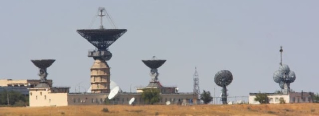 The iconic IP-No.2 quarter, a significant part of Baikonur's space legacy.