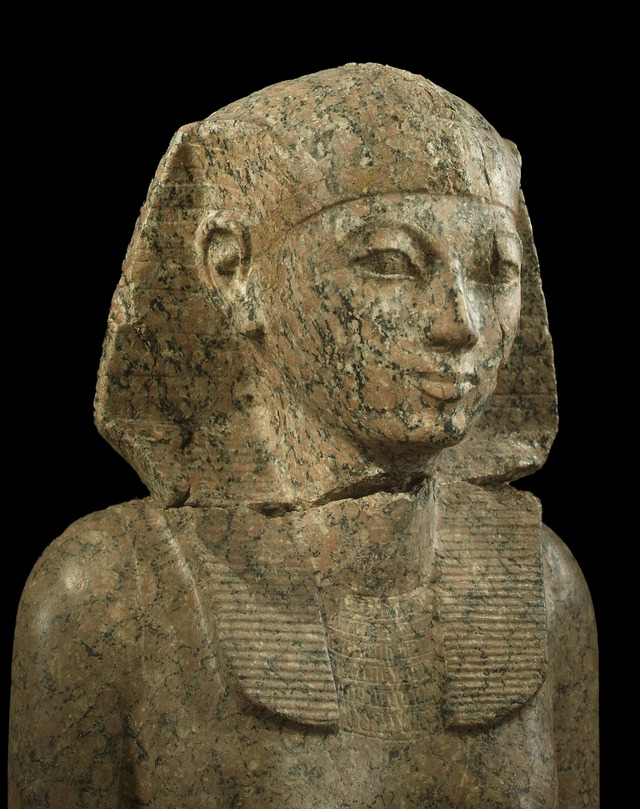 The statue's torso was discovered in 1869, and the fragments were reunited in 1998, allowing scholars to fully appreciate its grandeur.